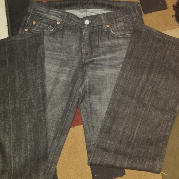 NWOT 7 for All Mankind A Pocket Dark Bootcut 7FAM - Picture 2 of 6